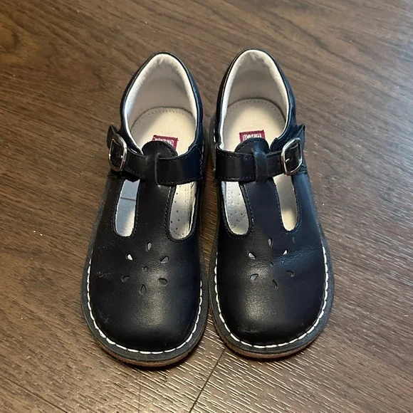 L'Amour Blue Dress Shoes for Kids - Picture 1 of 4